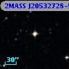 2MASS J20532728-5412151