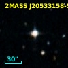 2MASS J20533158-5438114