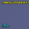 2MASS J20564565-0158571