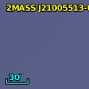 2MASS J21005513-0358519