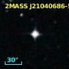 2MASS J21040686-5456571
