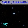 2MASS J21141465-0357128