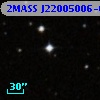 2MASS J22005006-6122033