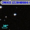 2MASS J22040804-6013513
