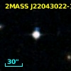 2MASS J22043022-1038449