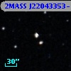 2MASS J22043353-1741337