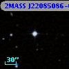 2MASS J22085086-0412226