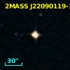 2MASS J22090119-1313203