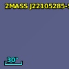 2MASS J22105285-5829470