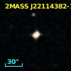2MASS J22114382-1410163