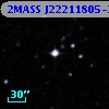 2MASS J22211805-2112401