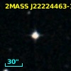 2MASS J22224463-1417301