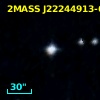 2MASS J22244913-6201122