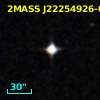 2MASS J22254926-0940112