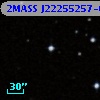 2MASS J22255257-0958156