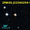 2MASS J22264254-0856327
