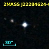 2MASS J22284624-0829287