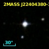2MASS J22404380-3134068