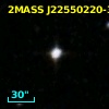 2MASS J22550220-3454430