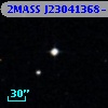 2MASS J23041368-1834569