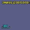 2MASS J23071070-3042301