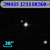 2MASS J23110260-5229496