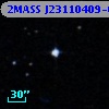2MASS J23110409-0533385