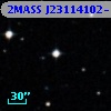 2MASS J23114102-1821320