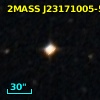 2MASS J23171005-5516177