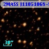 2MASS J11051068-5801101