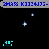 2MASS J03324175-0701425