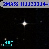 2MASS J11123314-0049512