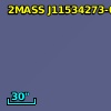 2MASS J11534273-0113140