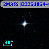 2MASS J22251054-0707383