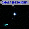 2MASS J03204055-1334058