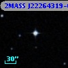 2MASS J22264319-0803055