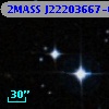 2MASS J22203667-0902211