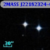 2MASS J22182324-0821343