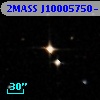 2MASS J10005750-1613302