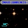 2MASS J10053621-2200453