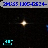 2MASS J10542624-1528540