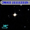 2MASS J11113319-1704037