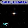 2MASS J11100089-2205519