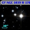 Cl* NGC 1039      W    1700