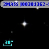 2MASS J00301362-5126579