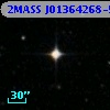 2MASS J01364268-5020285