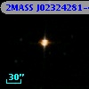 2MASS J02324281-4550400