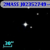 2MASS J02352749-4703523