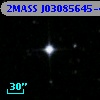 2MASS J03085645-4626253