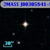 2MASS J00305841-5617333